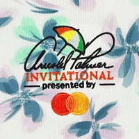 Polo à fleurs FootJoy Arnold Palmer Invitational blanc mancherons pour femmes