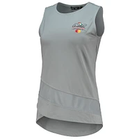 Women's Levelwear Gray Arnold Palmer Invitational Verve Simone Tank Top