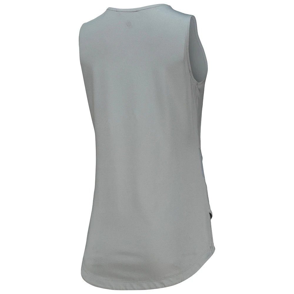 Women's Levelwear Gray Arnold Palmer Invitational Verve Simone Tank Top