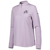 Haut à demi-zip Nike Arnold Palmer Invitational Victory Performance pour femme violet