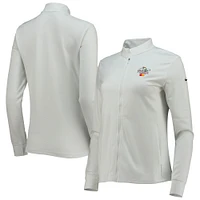 Haut à glissière pleine longueur Nike Arnold Palmer Invitational UV Victory Performance pour femme, blanc