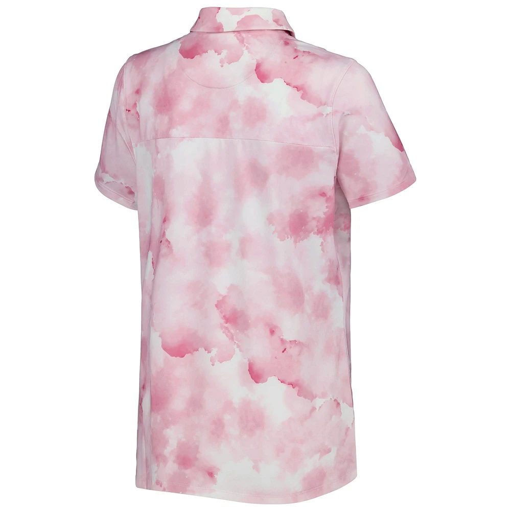 Women's Puma White Arnold Palmer Invitational MATTR Cloudy Polo
