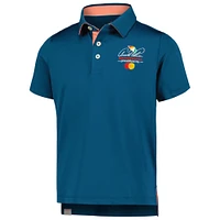 Youth Puma Teal Arnold Palmer Invitational Brigade MATTR Polo