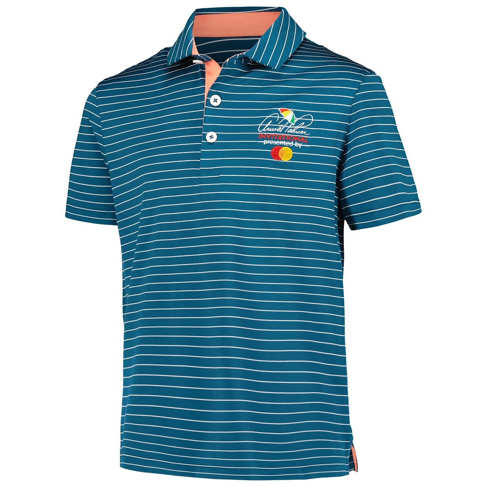 Polo Tucker MATTR sur invitation Puma Teal Arnold Palmer pour jeunes