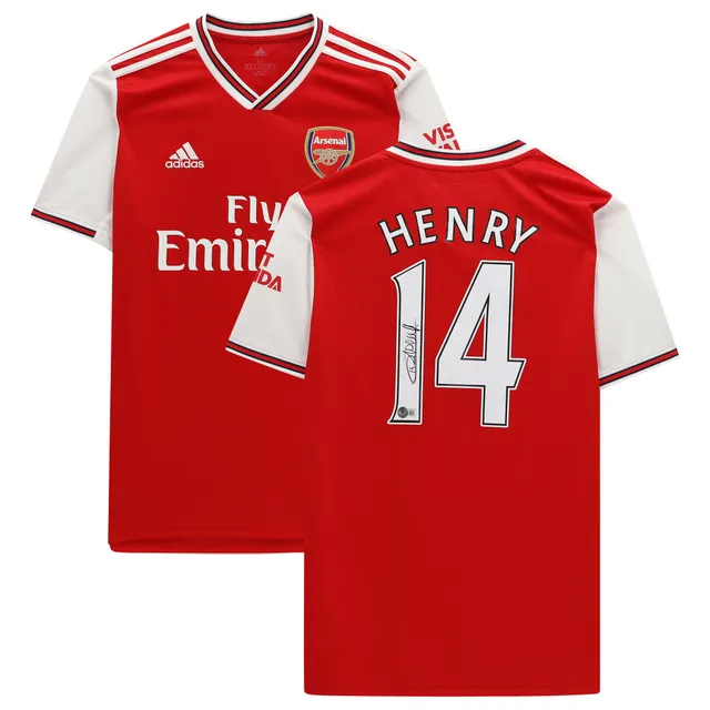 Thierry Henry Autographed Jerseys, Signed Thierry Henry Inscripted Jerseys