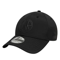 Men's New Era Black AS Roma Puff Print 39THIRTY Fitted Hat