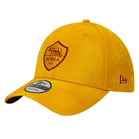 Men's New Era Gold AS Roma Tie-Dye 9FORTY Adjustable Hat