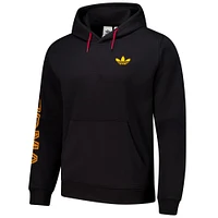 Men's adidas  Black AS Roma Culturewear Pullover Hoodie