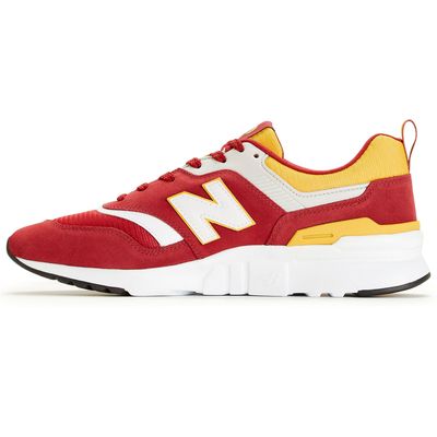 Men's New Balance Red AS Roma 997H Sneakers