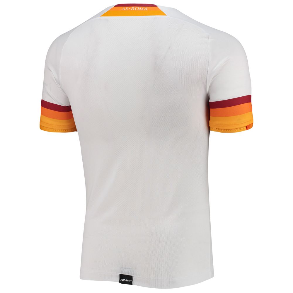 Men's New Balance White AS Roma 2021/22 Away Elite Jersey