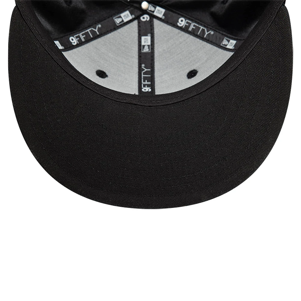 Men's New Era Black AS Roma 9FIFTY Snapback Hat