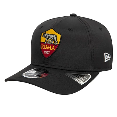 Men's New Era Black AS Roma Core Flex Hat