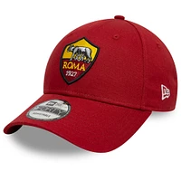 Men's New Era Red AS Roma Core 9FORTY Adjustable Hat