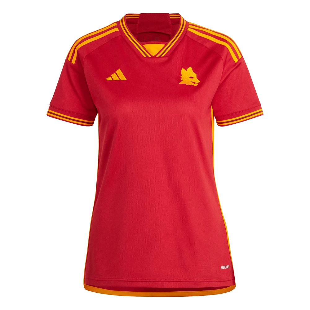 Maillot réplique domicile AS Roma 2023/24 adidas rouge pour femme