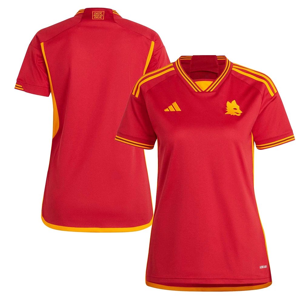 Maillot réplique domicile AS Roma 2023/24 adidas rouge pour femme