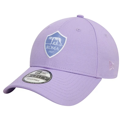 Casquette réglable violet AS Roma Micro 9FORTY New Era pour femme