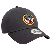 Casquette réglable gris AS Roma Romolo 9FORTY pour jeunes New Era