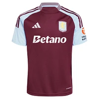 Men's adidas Claret Aston Villa 2024/25 Home Replica Jersey