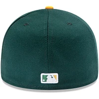 Athletics New Era Home Authentic Collection On-Field Low Profile 59FIFTY - Fitted Hat Green/Gold
