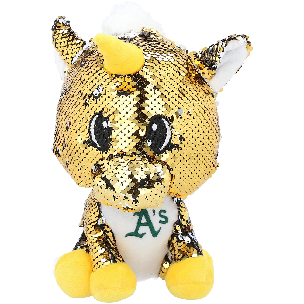 Peluche licorne à paillettes FOCO Athletics 9''