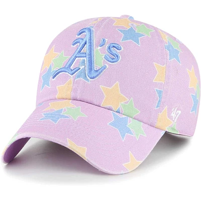 Girls '47 Lavender Athletics Star Bright Clean Up Adjustable Hat