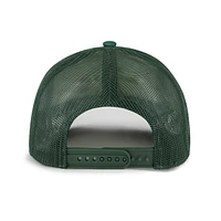 TEI OAK A GREEN WHITE NEW  MLB TEI LIFT OFF FOAM FRONT MESH TRUCKER HATMENSTR