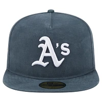 Men's New Era  Dark Green Athletics Championship Side Flag A-Frame 59FIFTY Fitted Hat
