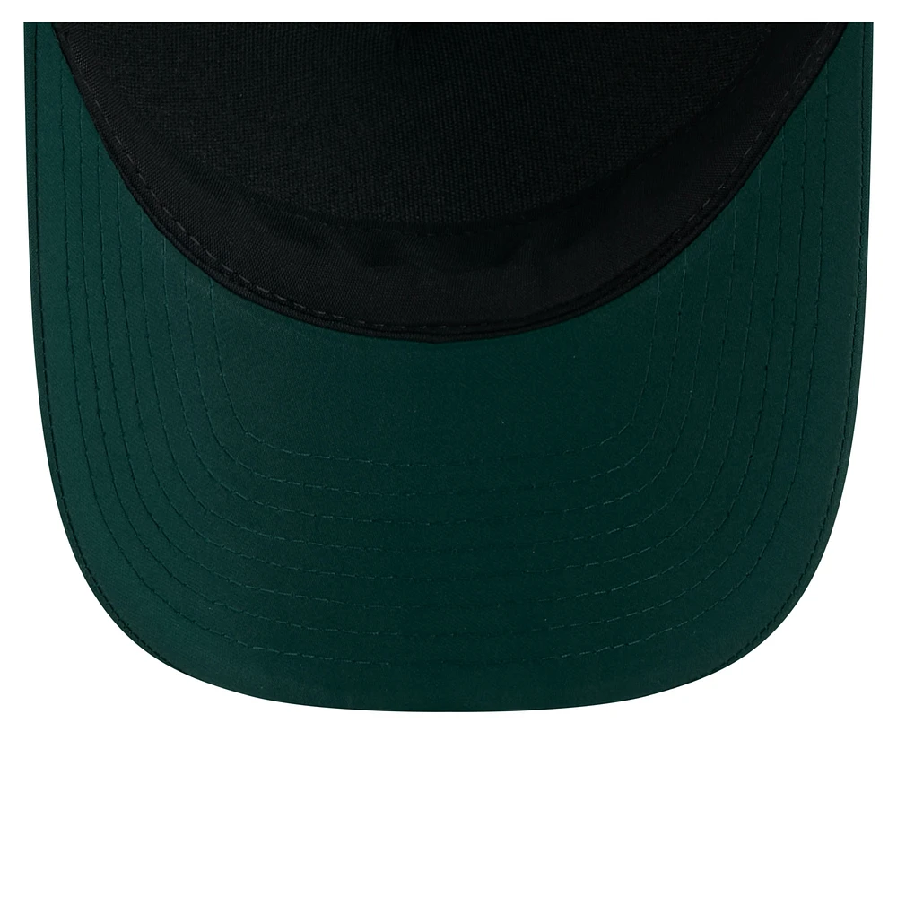 Men's New Era  Green Athletics Minimalist 9FORTY A-Frame Adjustable Hat