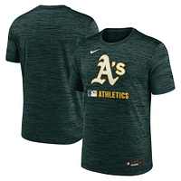 Men's Nike  Green Athletics Authentic Collection Velocity Performance T-Shirt