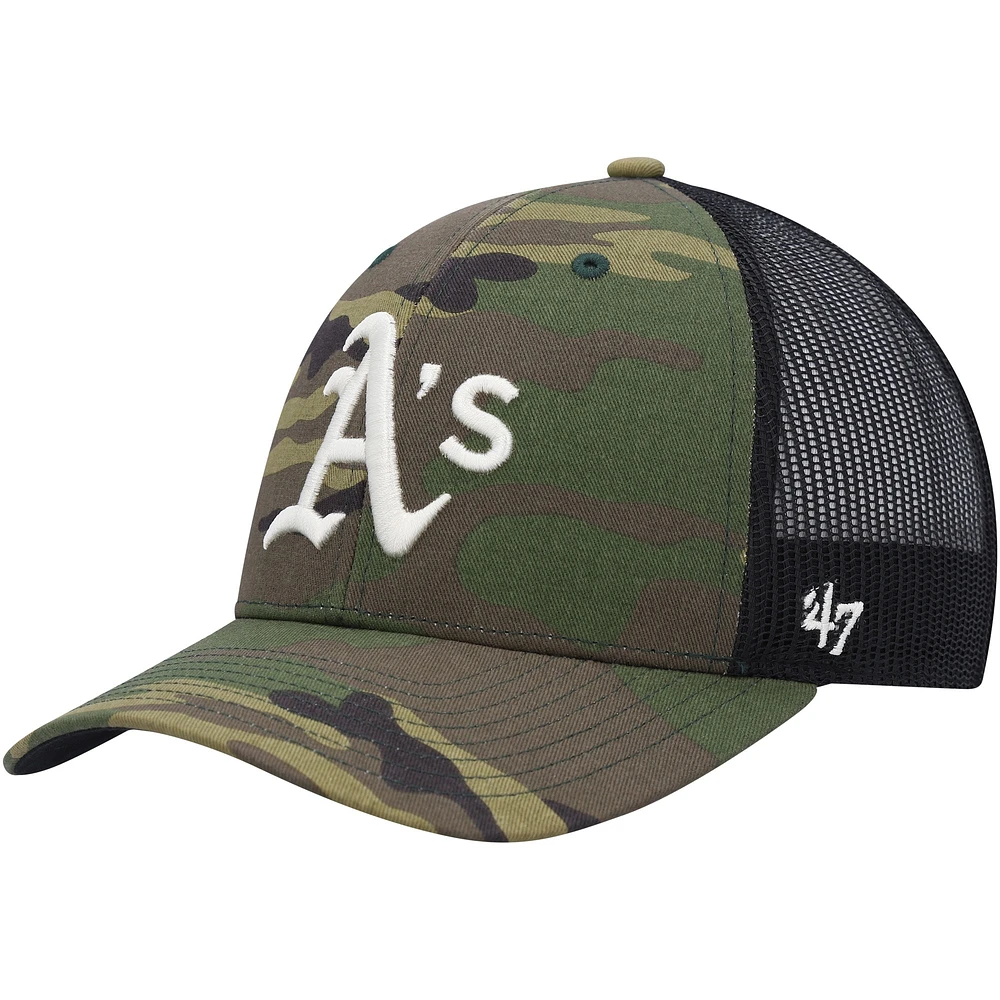 Men's '47 Camo Athletics Trucker Snapback Hat