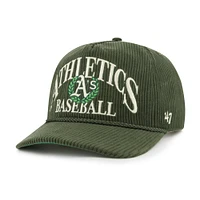 Men's '47  Dark Green Athletics Pitchout Rope Hitch Adjustable Hat
