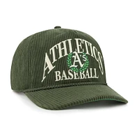 Men's '47  Dark Green Athletics Pitchout Rope Hitch Adjustable Hat