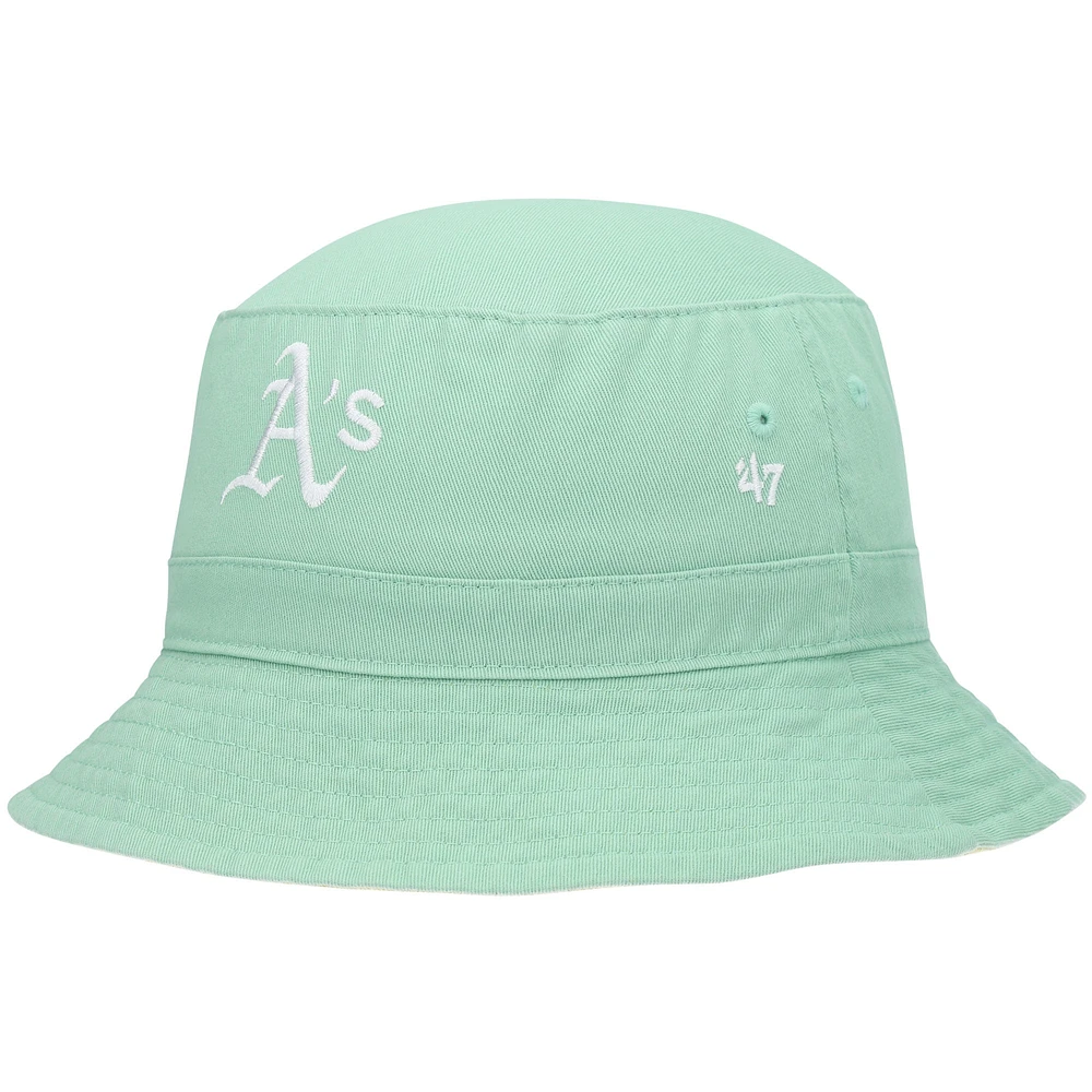 Men's '47 Green Athletics Ballpark Bucket Hat