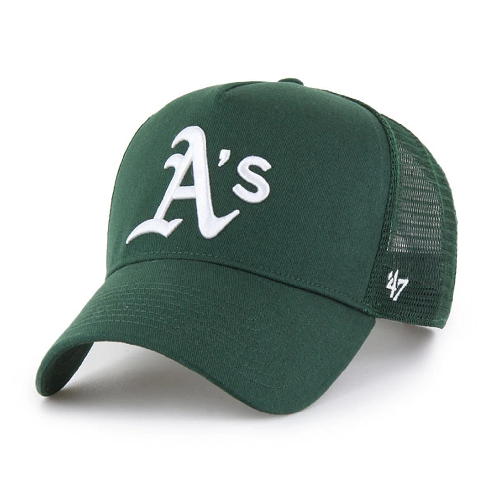 Casquette de camionneur ajustable pour homme '47 Green Athletics Ballpark Offside