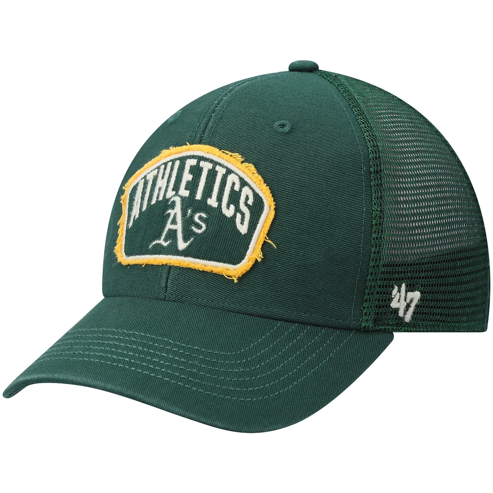 Casquette Snapback MVP Cledus '47 Green Athletics pour homme