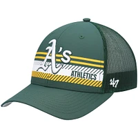 Men's '47 Green Athletics Cumberland Trucker Snapback Hat