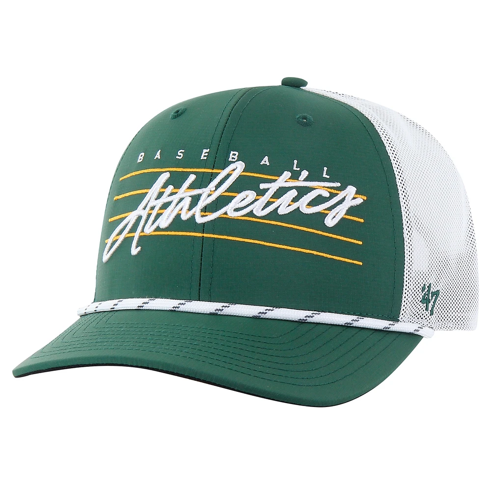 Casquette ajustable Downburst Trucker '47 Green Athletics pour homme