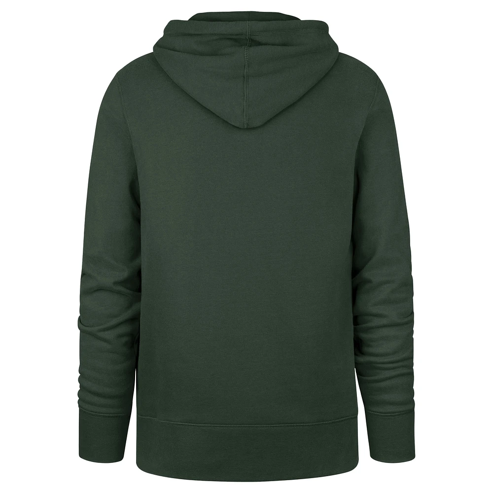 Sweat à capuche enfiler Velocity Headline '47 Green Athletics pour homme