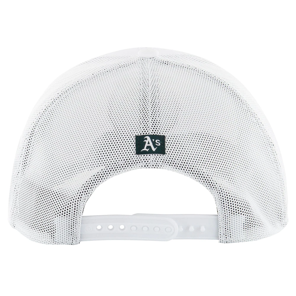 Casquette ajustable Fairway Trucker Athletics blanche '47 pour homme