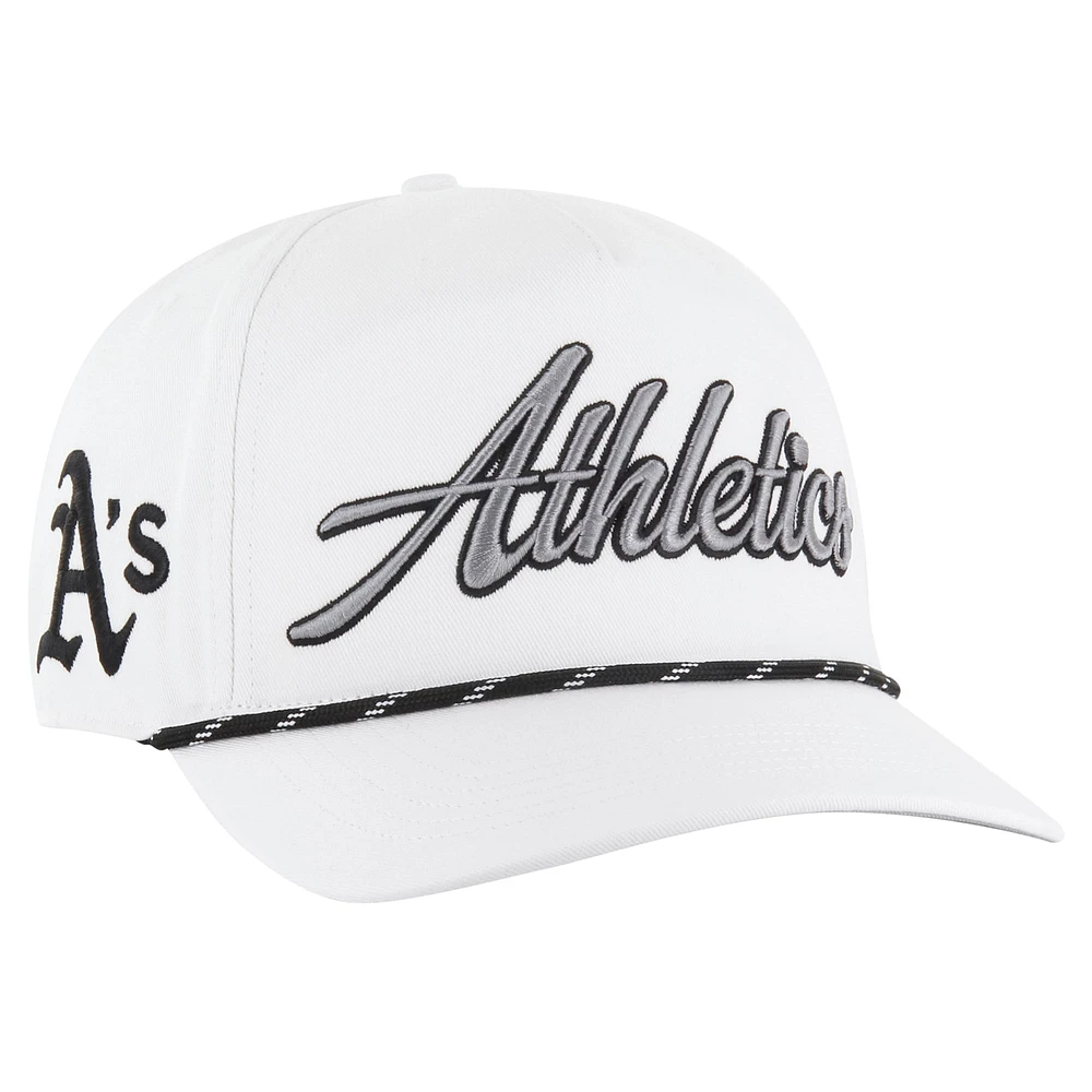 Men's '47 White Athletics Overhand Speckle Hitch Rope Adjustable Hat