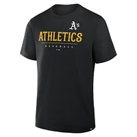 Men's Fanatics Black Athletics Color Pop Legacy Clubhouse T-Shirt