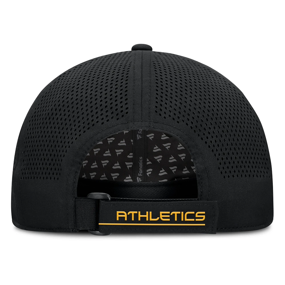 Men's Fanatics Black Athletics Level Up Driver Adjustable Hat