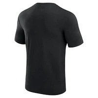 Men's Fanatics Black Athletics Modal Short Sleeve T-Shirt