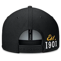 Men's Fanatics Black Athletics Walk-Off Bullpen Snapback Hat