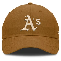 Men's Fanatics Brown Athletics Act Natural Chopper Adjustable Hat