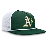 Men's Fanatics Green/White Athletics Clubhouse Change Up Snapback Hat