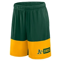 Men's Fanatics Green Athletics Best of the Shorts