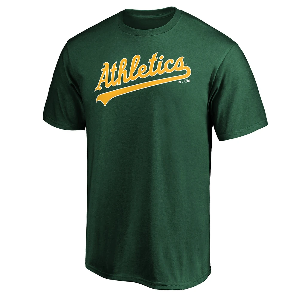 T-shirt officiel Fanatics Green Athletics pour homme