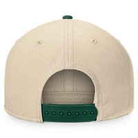 Casquette Snapback Athletics Kaki/Vert Fanatics pour homme