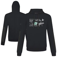 Men's Levelwear  Black Athletics Cooperstown Collection Bombay Campaign Pullover Hoodie
